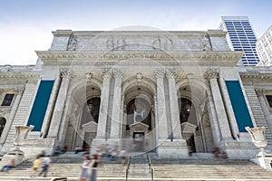 New York Manhattan Public Library Fifth Avenue