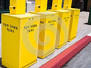 New York Newspaper Stands