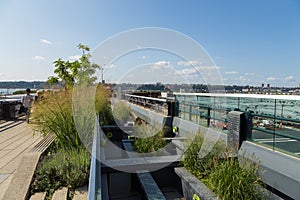 The High Line, known as High Line Park, elevated linear park.