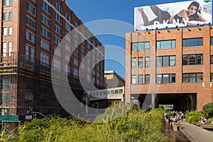 The High Line, known as High Line Park, elevated linear park.