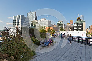 The High Line, known as High Line Park, elevated linear park.