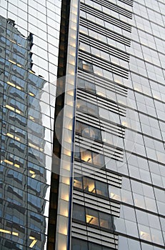 New York Office Building Abstract