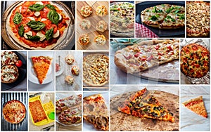 New York Pizza Collage