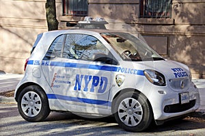 New York Police Department Smart Car