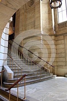 New York Public Library - Stephen A. Schwarzman Building, interior, staircase, New York, NY, USA