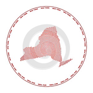 New York round logo.