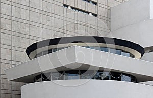 NEW YORK - SEPTEMBER 01: The Solomon R. Guggenheim Museum of mod
