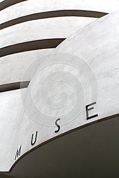 NEW YORK - SEPTEMBER 01: The Solomon R. Guggenheim Museum of mod
