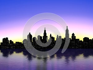 New York silhouette