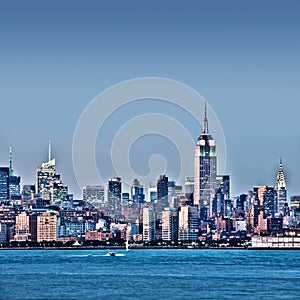 New York skyline with the Empire State Building