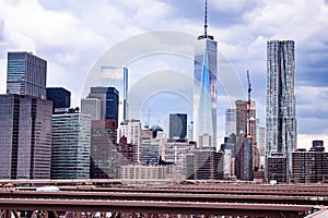 New York skyline photo