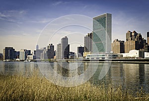 New York Skyline, United Nations View