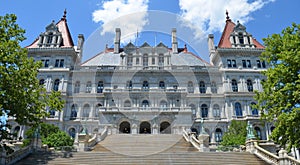 New York State Capitol in Albany, New York State.