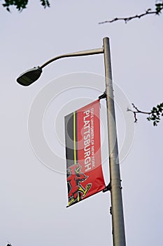 New York State University Plattsburgh sign