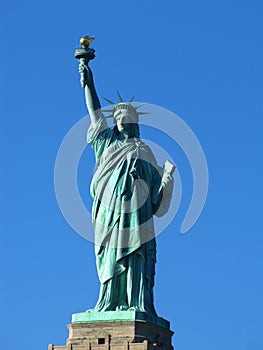 New York: Statue of Liberty, an American symbol