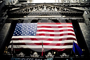 New York Stock Exchange building Manhattan, NY