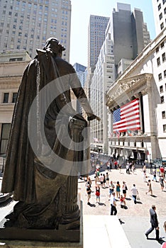 New York Stock Exchange and Federal Hall