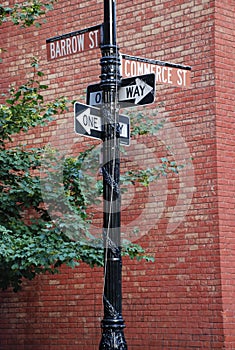 New york street signs