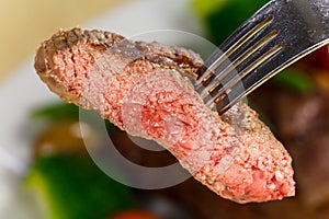 New York Strip Steak with Vegetables