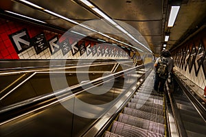 New York subway image