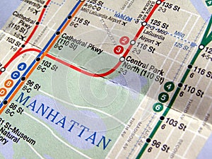 New York subway map