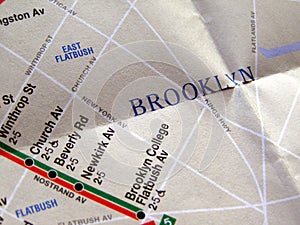 New York subway map