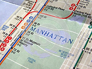 New York subway map