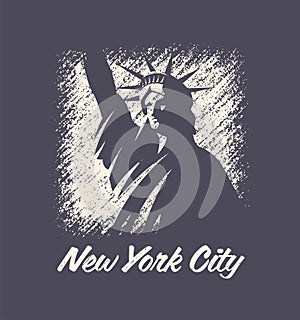 New york t-shirt and apparel vector design, print, typography