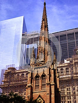 New York trinity church exterior photo