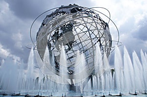 1964 New York World s Fair Unisphere in Flushing Meadows Park, Queens, NY