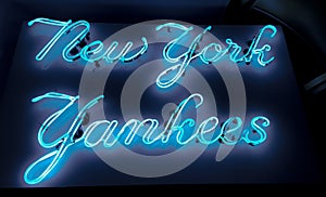 New York Yankees Neon