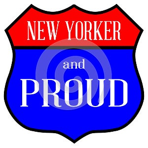 New Yorker And Proud