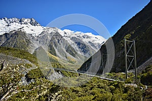 New Zealand, Aoraki/Mount Cook National Park.