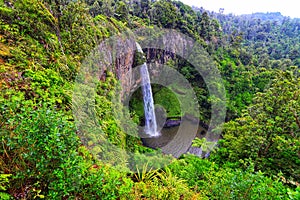 New Zealand Bridal Veil Falls - Nature Park