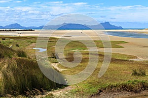 New Zealand coastal landscape. Whangarei Heads