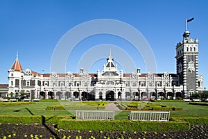 New zealand, dunedin, railway station photo