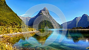 New Zealand, Fiordland National Park, Milford Sound