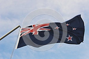 New Zealand Flag Flying