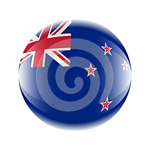 New Zealand flag icon in