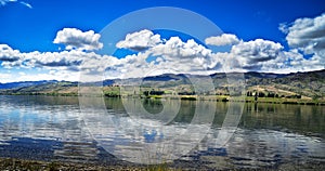 New Zealand, Lake Hawea view