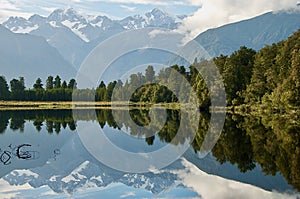 New Zealand Lake Matheson Reflection