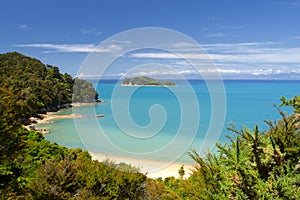 New Zealand Landscape. Abel Tasman National Park.