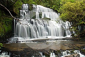 New zealand, purakaunui falls