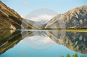 New Zealand Reflection lake