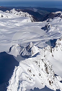 New Zealand snow mountains