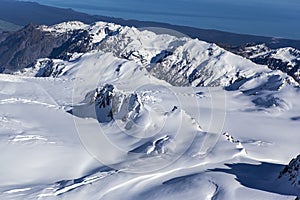 New Zealand snow mountains