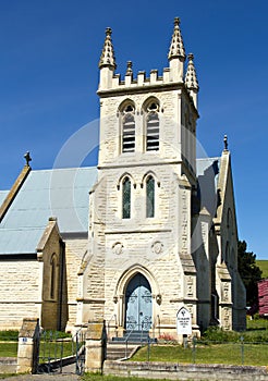 New zealand, st. martins church in duntroon photo