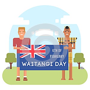 New Zealand Waitangi Day on the 6th of February.