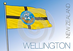 New Zealand Wellington city flag