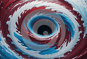 A newage white background with blue waves